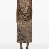 Brown dress, front view