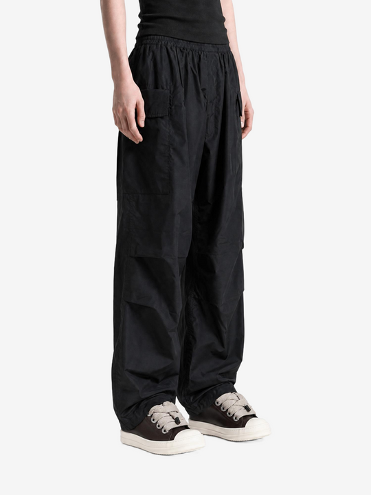 Black pants, full body view