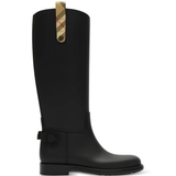 Black boots, side view