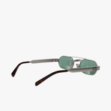 Green eyewear, front view