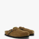 Brown sandals, front view
