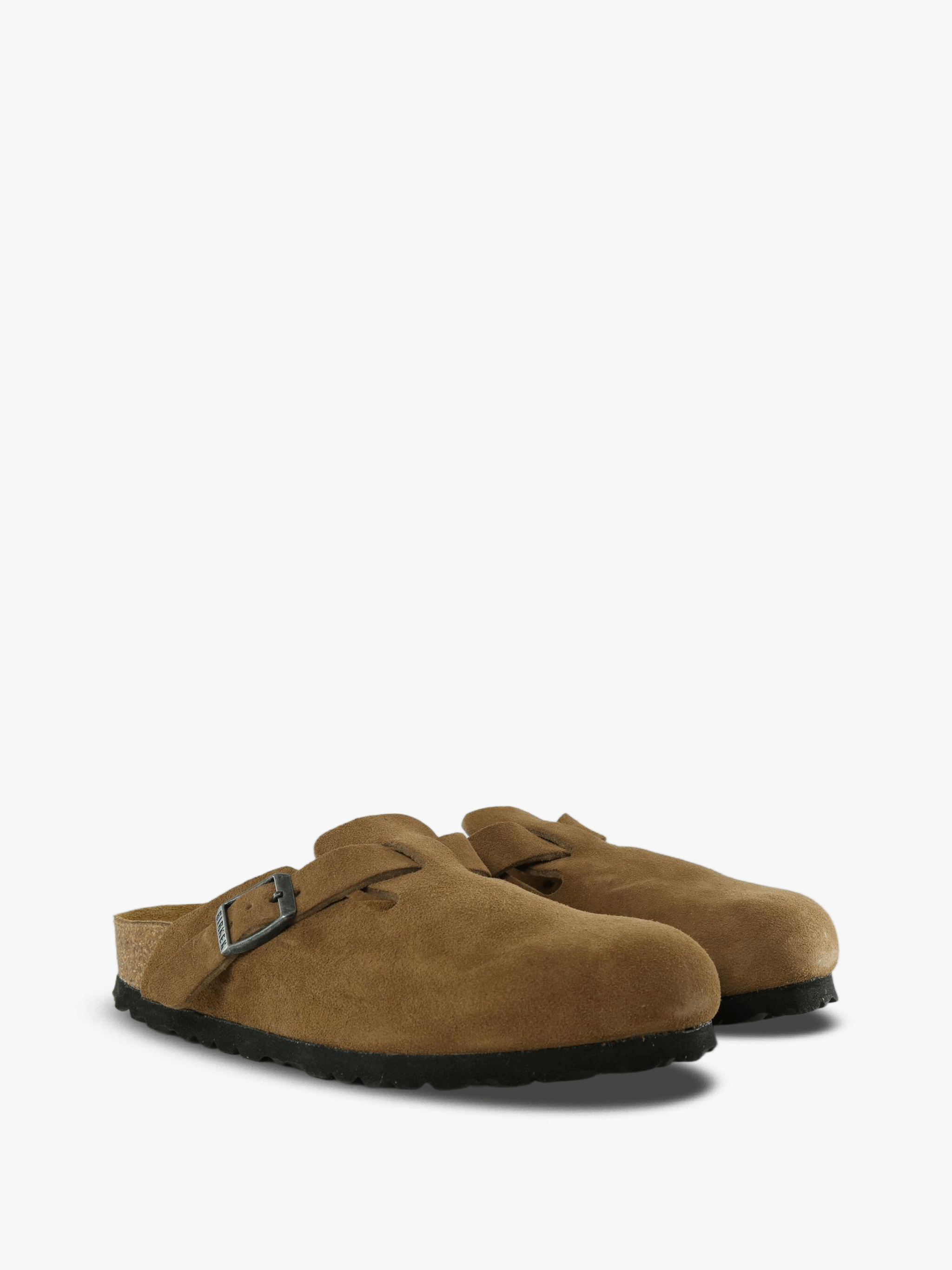 Brown sandals, front view