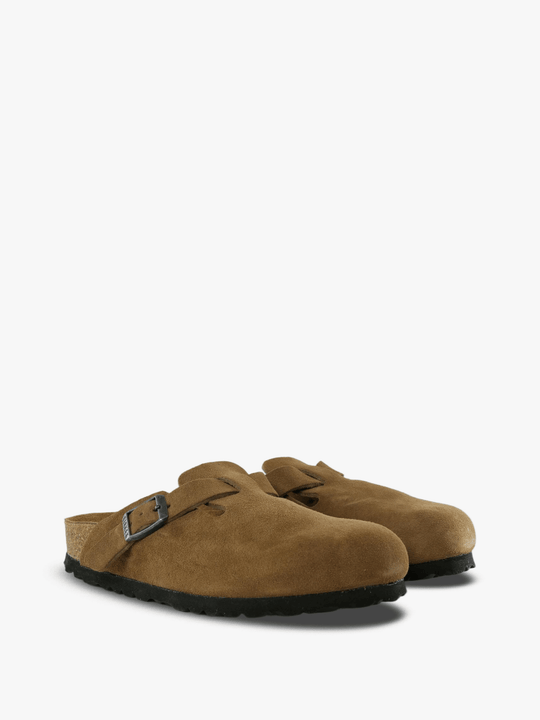 Brown sandals, front view