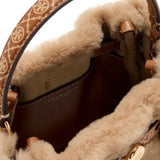 Close up of Brown bag, showing detail