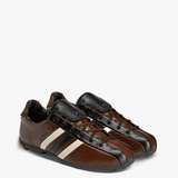 Brown shoes, front view