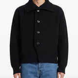 DRIES VAN NOTEN - Men Mock-Neck Cardigan
