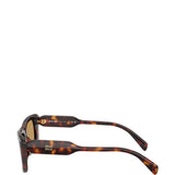 Brown eyewear, side view