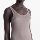 Close up of pink tops,showing texture of the wool fabric