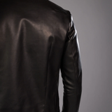 RORKE BADER - Men Bevel Leather Jacket