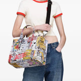 Navy bag, front view