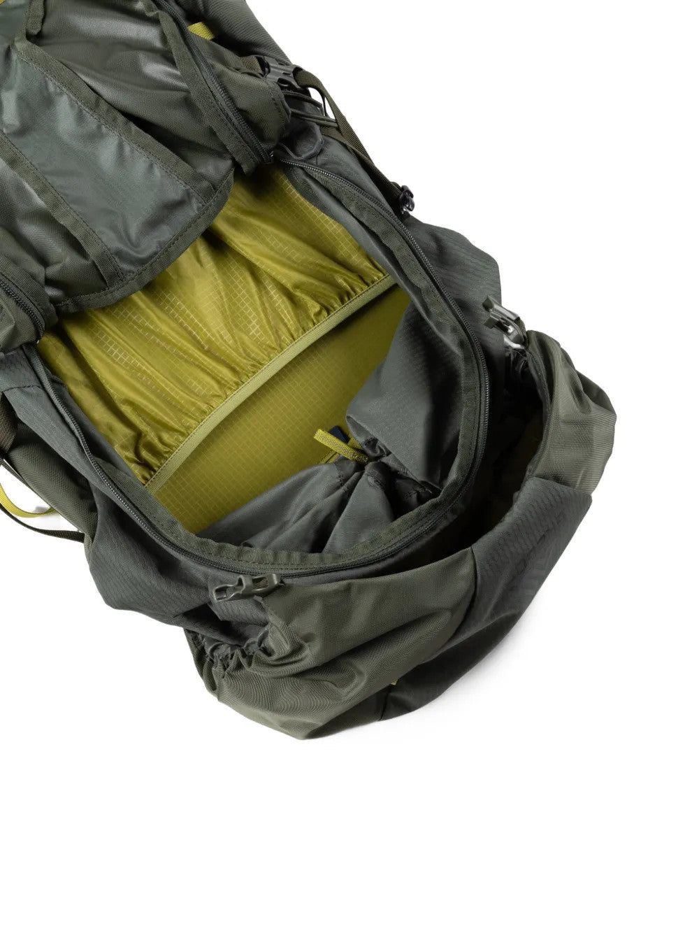 Close up of Green bag, showing detail