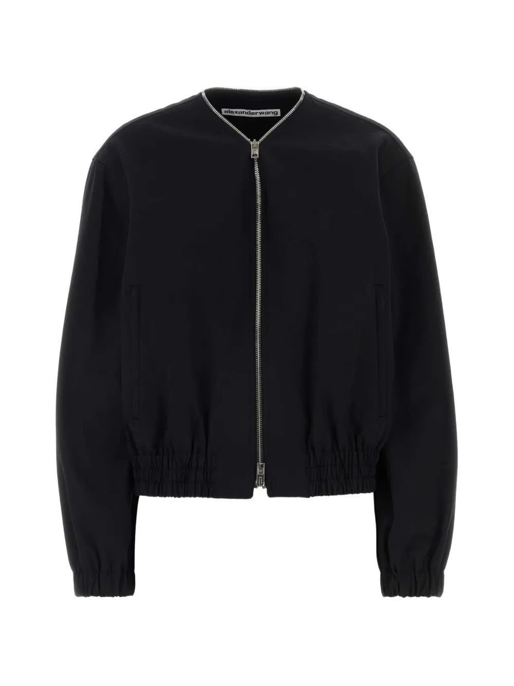 Black jacket, front view