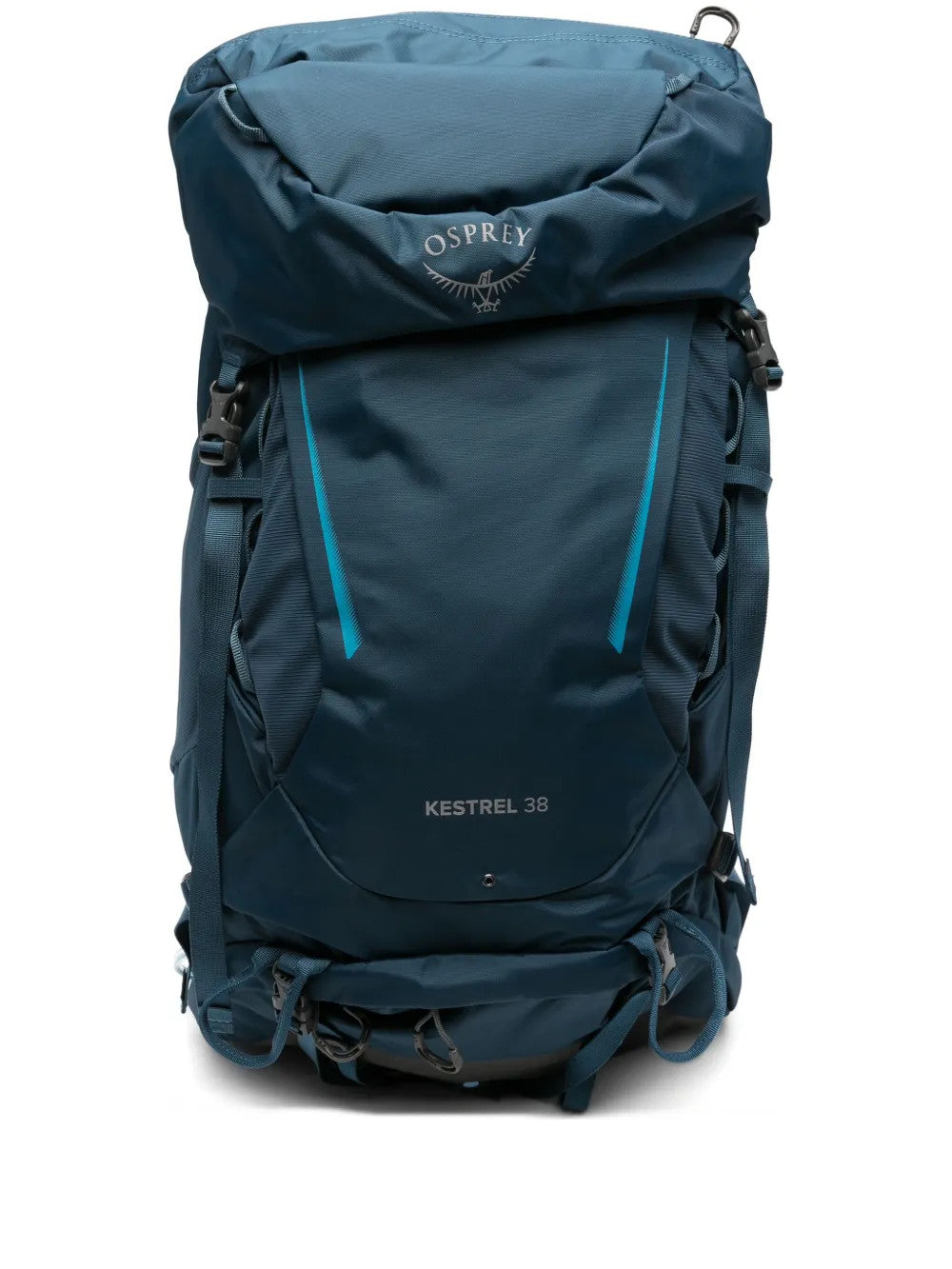 Blue bag, front view