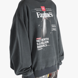 Black shirt worn by a person, showing the shirt's fit