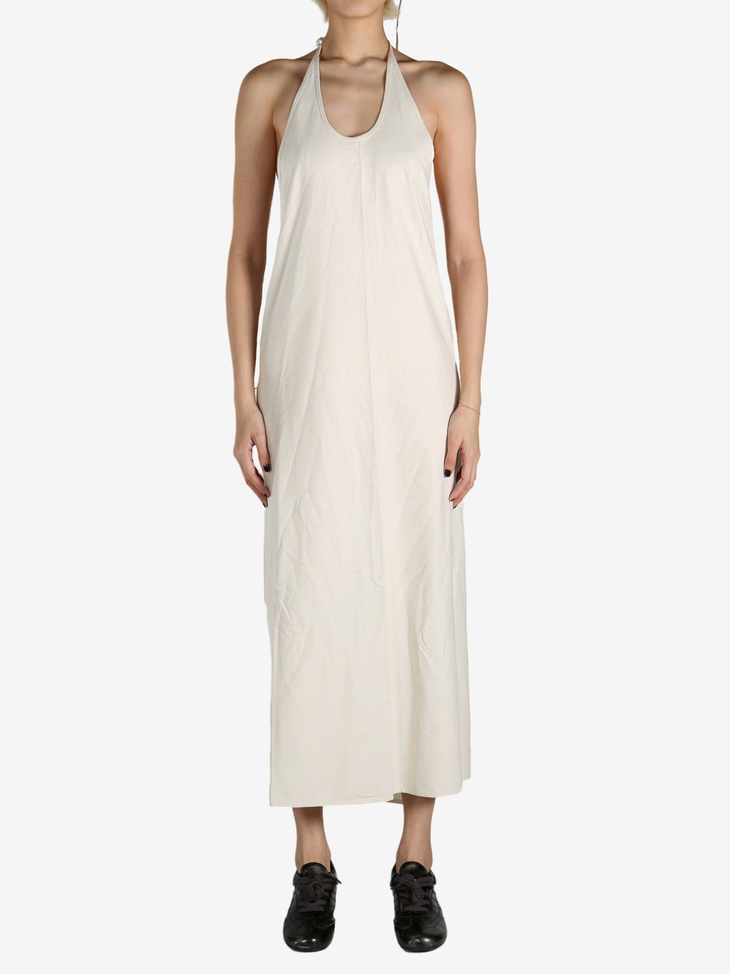 WHite dresses, full body view