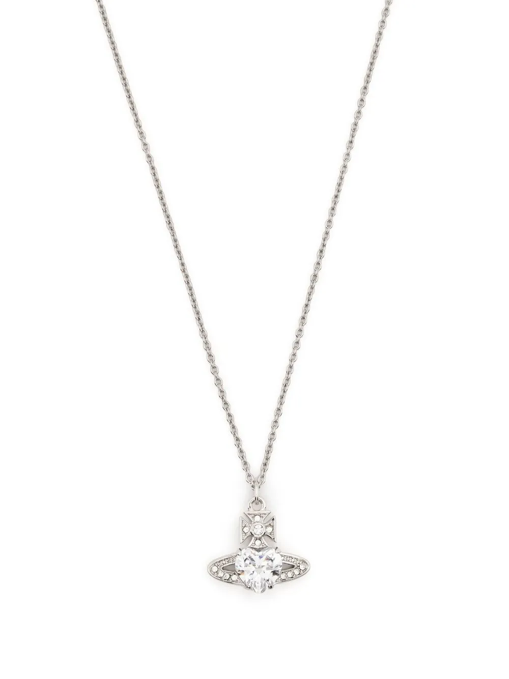 White pendant, front view