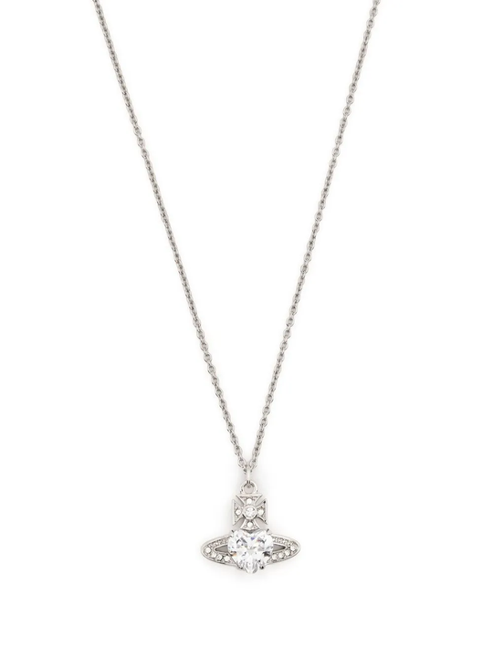 White pendant, front view
