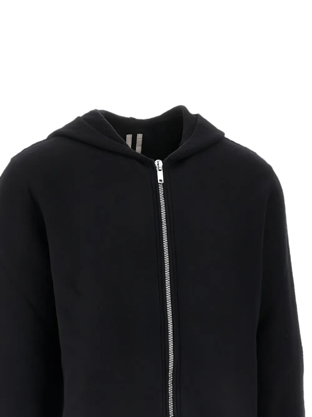 Black hoodie, front view