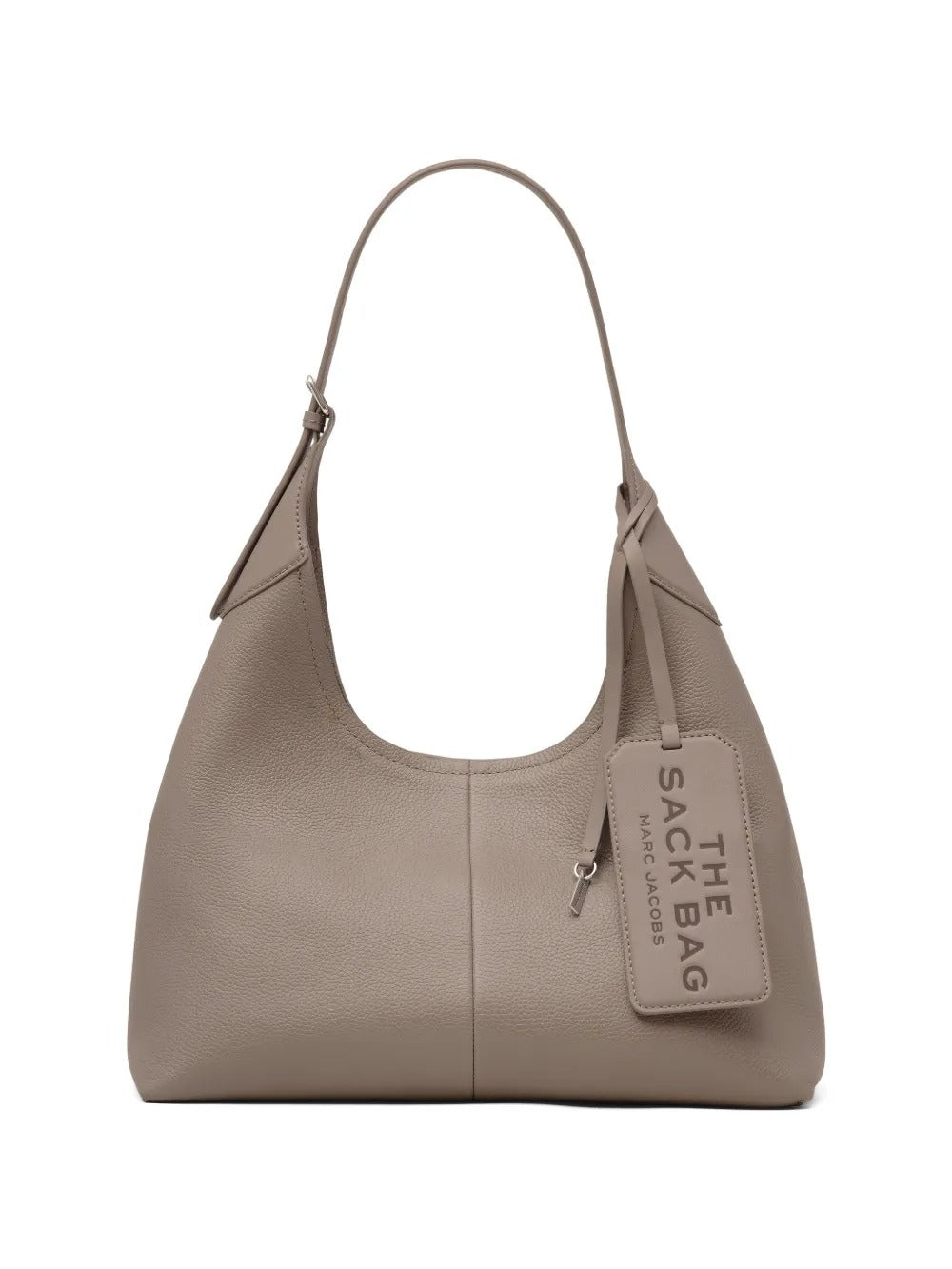Tan bag, front view