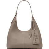 Tan bag, front view