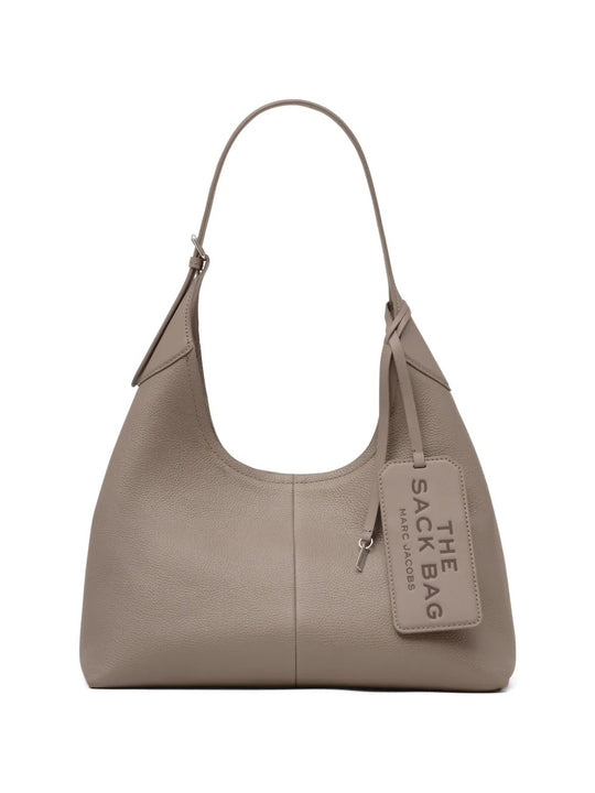 Tan bag, front view
