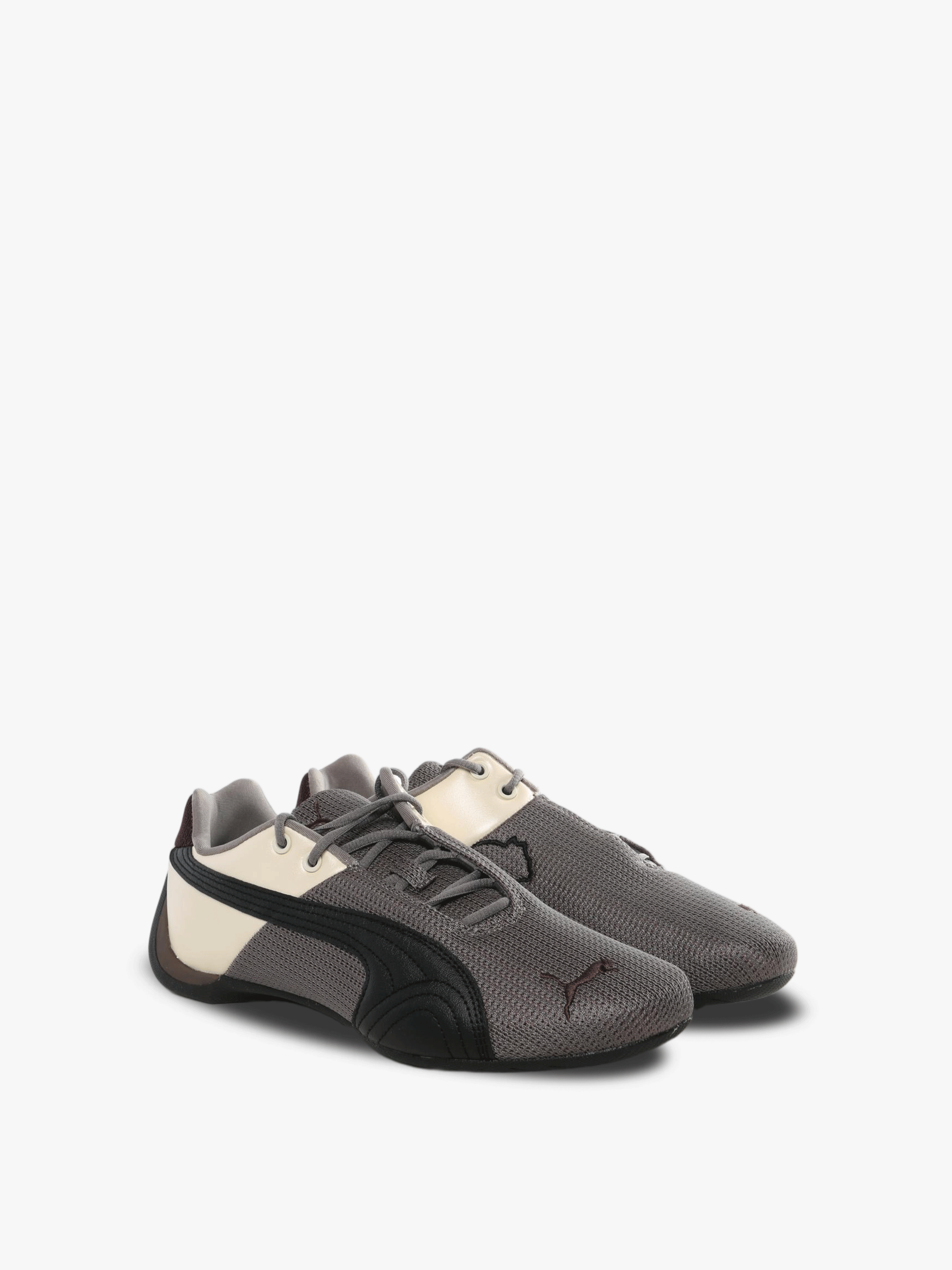 grey sneakers,side view