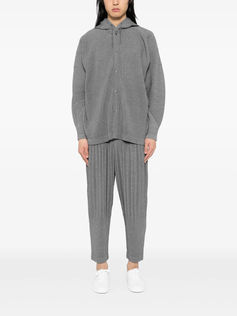 HOMME PLISSE ISSEY MIYAKE - Men Heather Pleats Pant