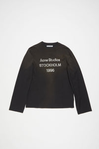 ACNE STUDIOS - Unisex Logo Long Sleeve Tee