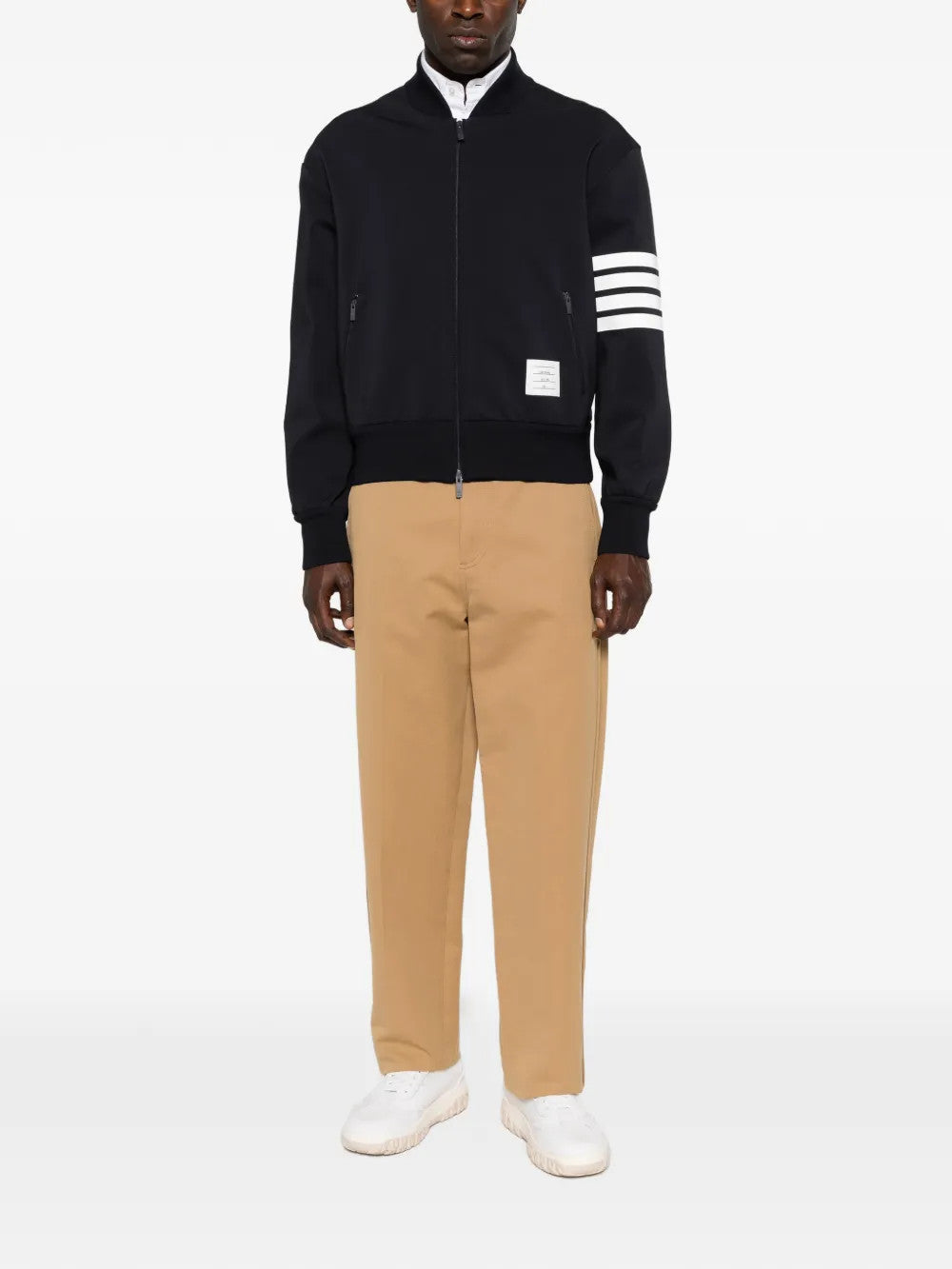 Black jacket, full body view