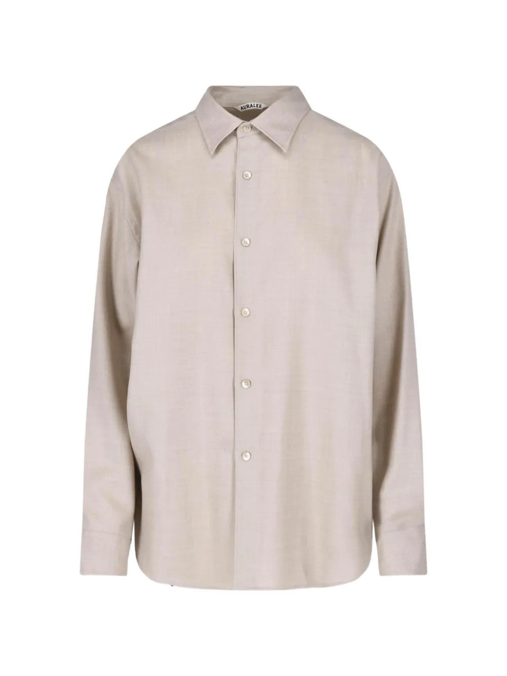 Tan shirt, front view