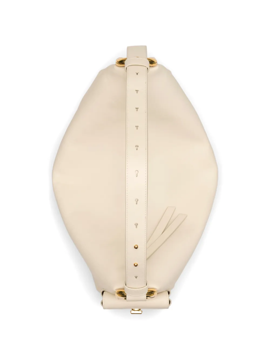White bag, back view