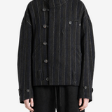 Black jacket, front view