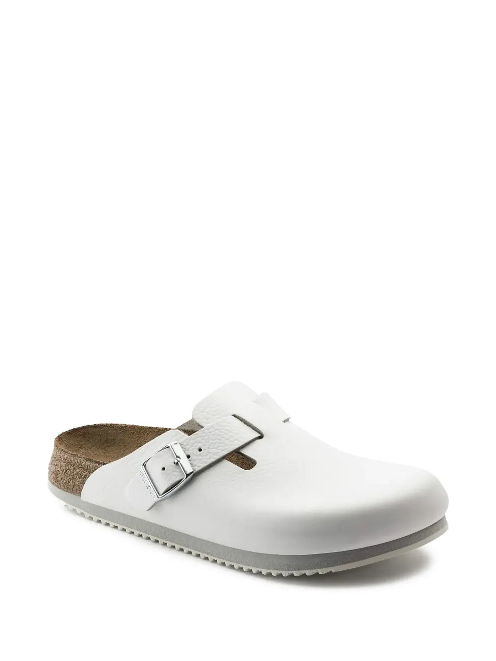 White sandals, side view