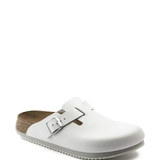 White sandals, side view