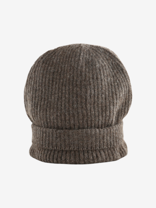 Brown hat, front view