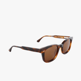 Brown eyewear, front view