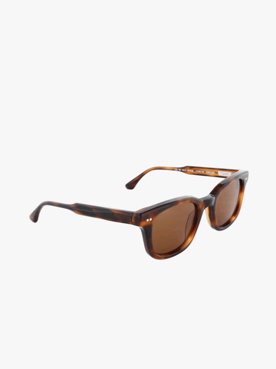 Brown eyewear, front view