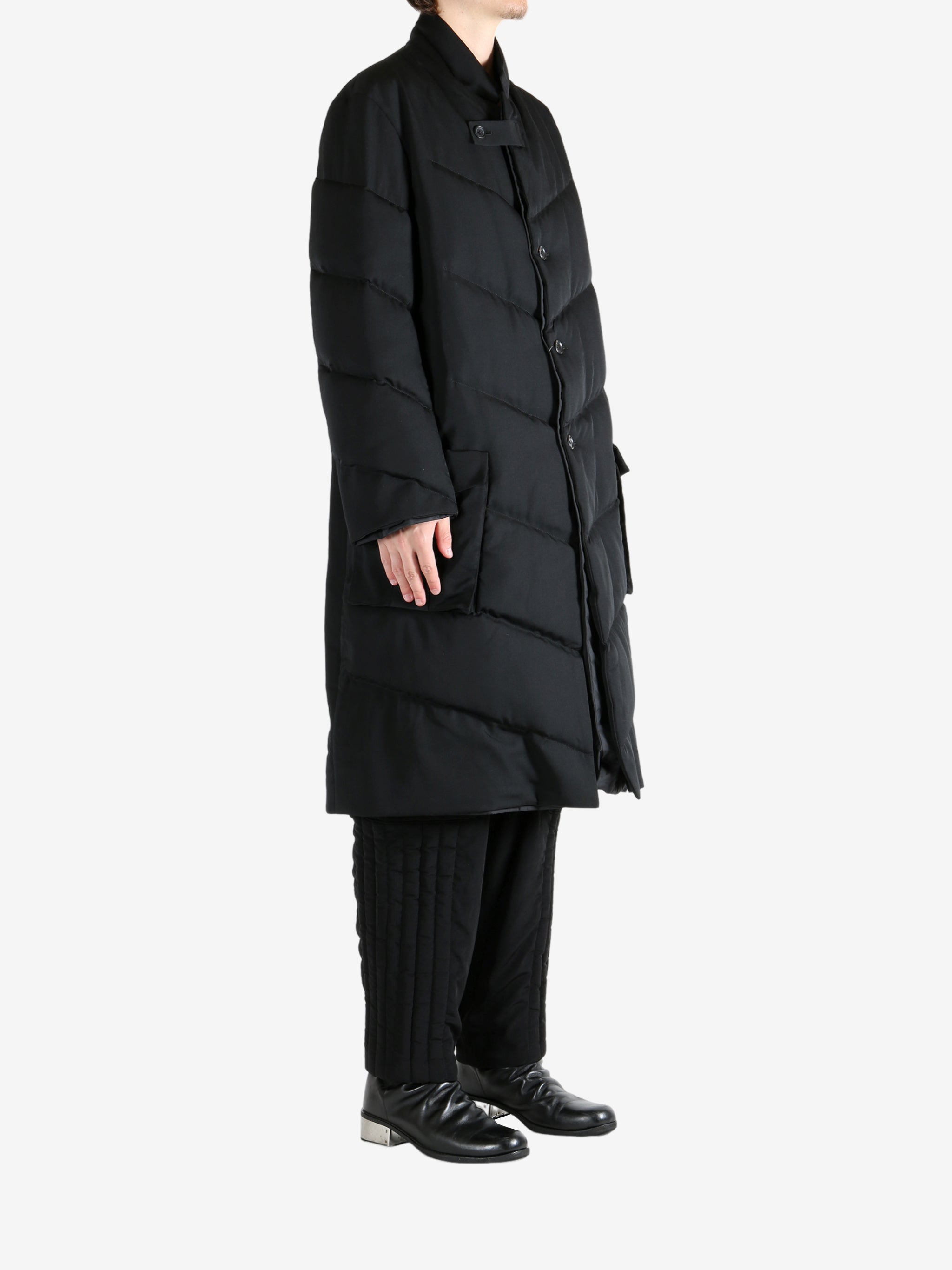 Black jacket, full body view