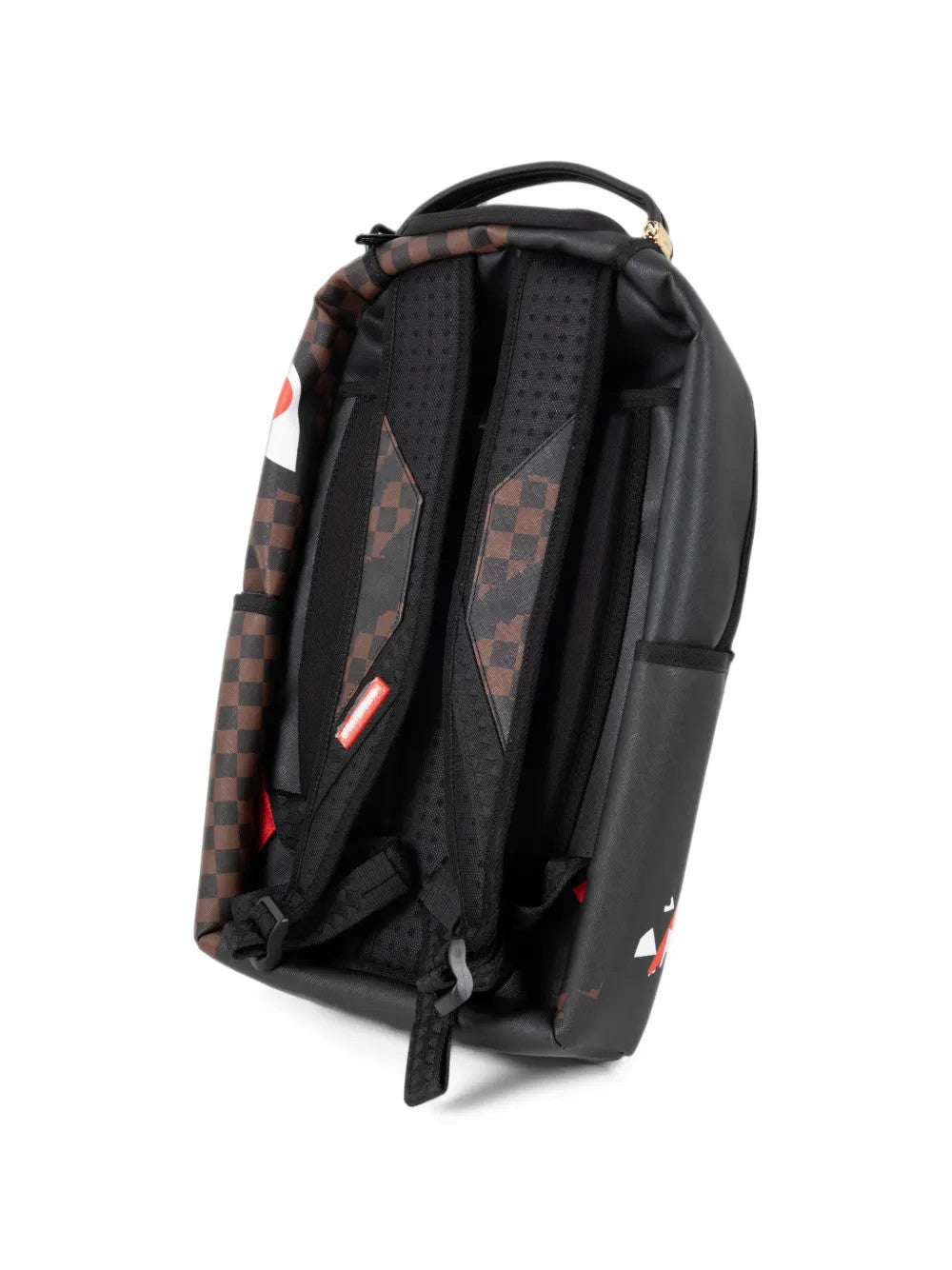 Black bag, back view