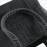 Close up of Black bag, showing detail