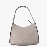 Tan bag, front view