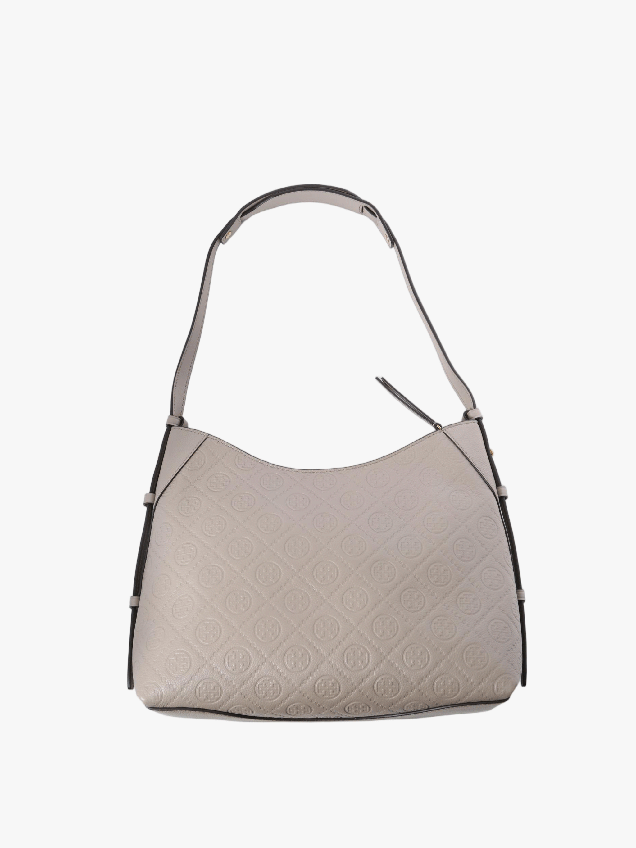 Tan bag, front view