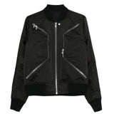 Black jackets, front view