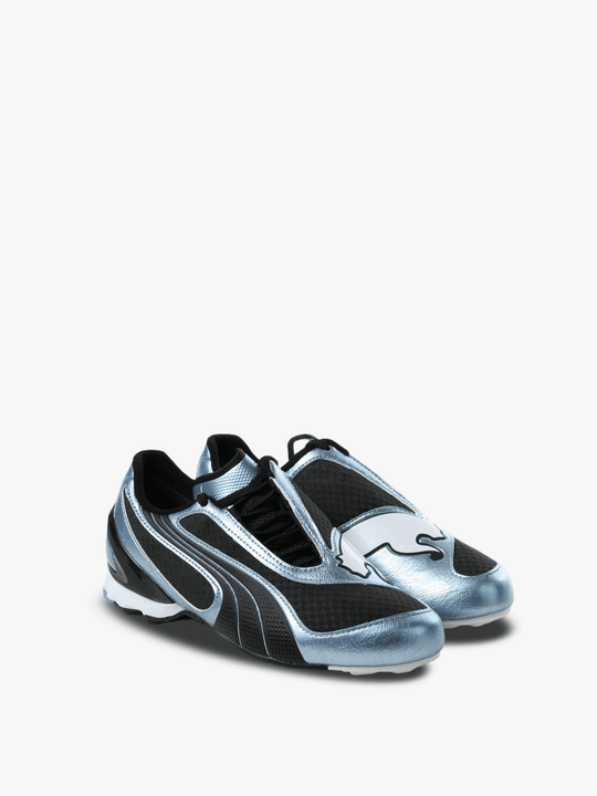 Black sneakers, front view