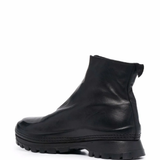 Black boots, side view