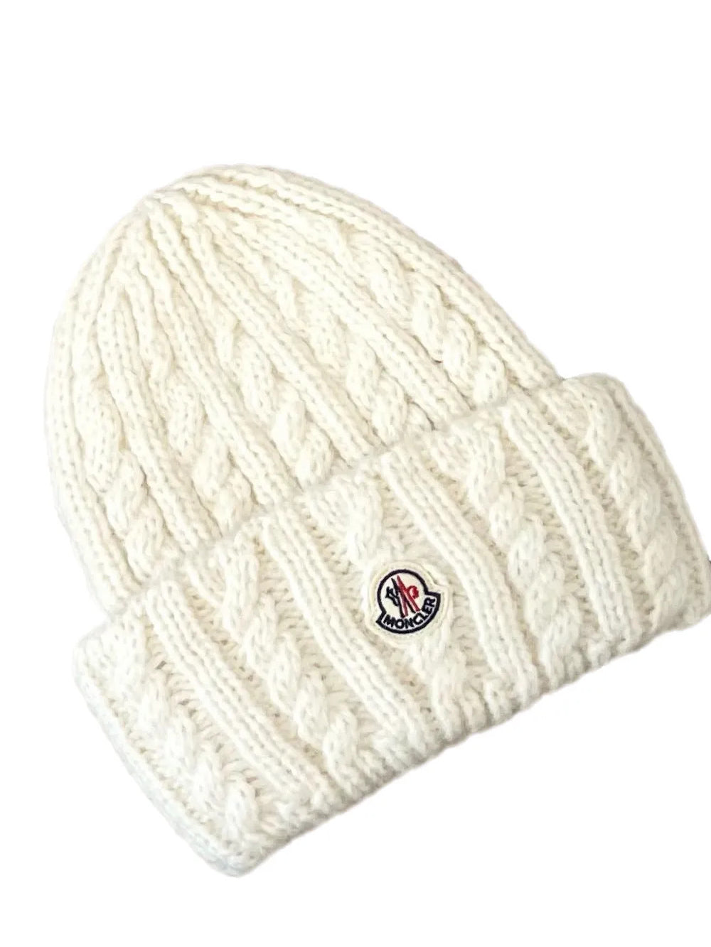 White hat, front view