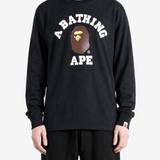 A BATHING APE - Men College Long Sleeve Tee