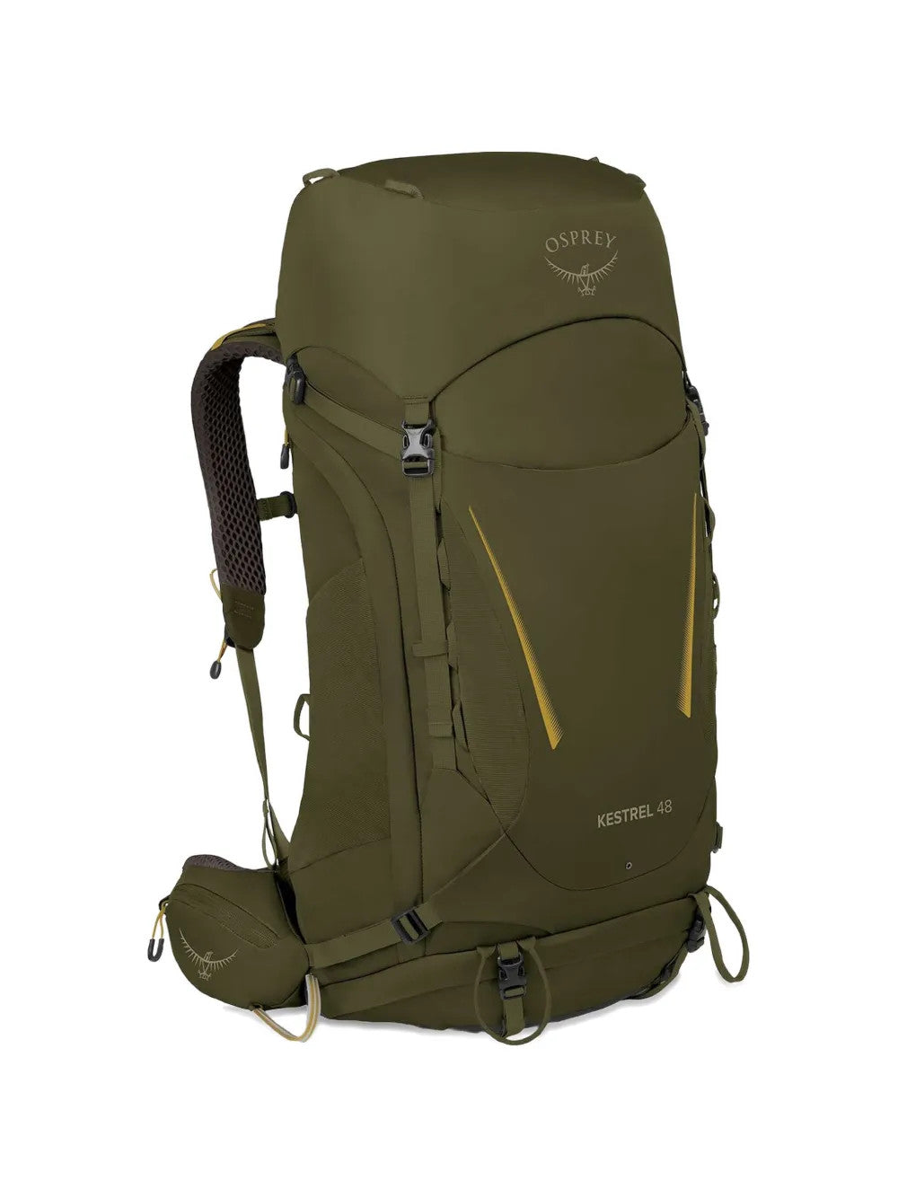 Green bag, front view