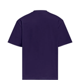 Navy tee, back view