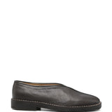 Brown sandals, side view